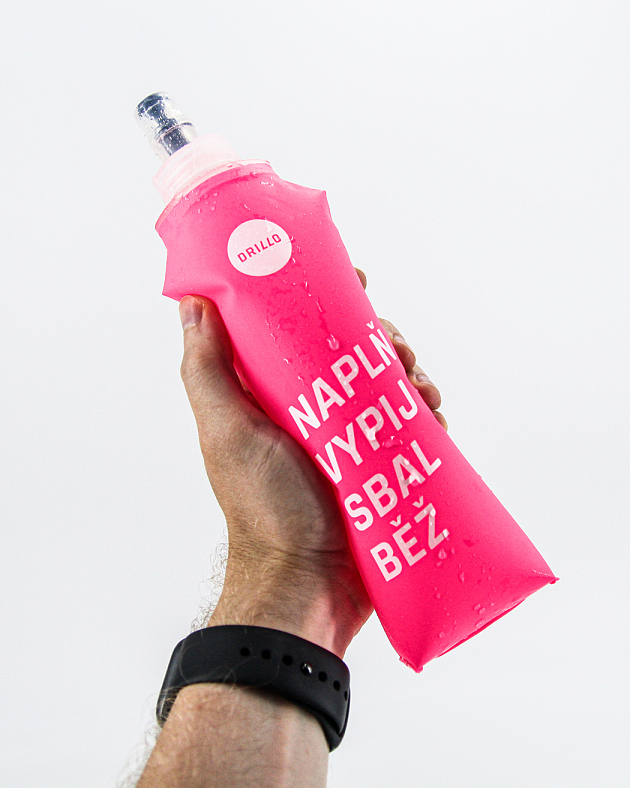 Běžecká sportovní láhev soft flask Pink 500 ml
